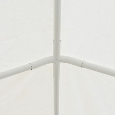 vidaXL Tenda para festas PE 2x5 m branco