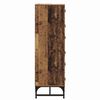 vidaXL Buffet Madeira antiga 35 x 37 x 117 cm