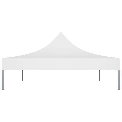 vidaXL Teto para tenda de festas 4,5x3 m 270 g/m² branco