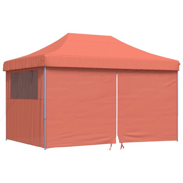 vidaXL Tenda de Festa Terracota 292 x 440 x 315 cm Tecido Oxford