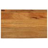 vidaXL Tampo de mesa c/ borda viva 50x20x3,8 cm mangueira maci&ccedil;a