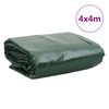 vidaXL Lona 4x4 m 650 g/m&sup2; verde