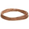 vidaXL Corda de Couro 1 Castanho &Oslash;2 mm x 10 m Couro