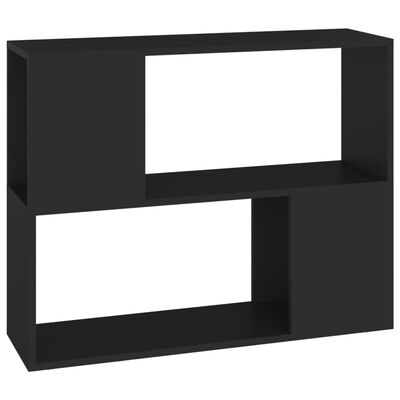 vidaXL Móvel de TV 80x24x63 cm derivados de madeira preto