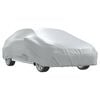vidaXL Cobertura de carro p/ Sedan com cintas de fivela M prateado