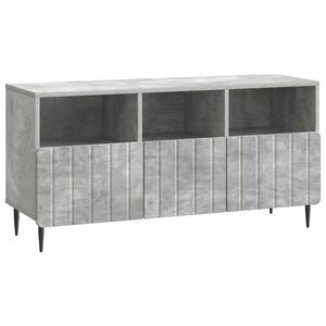 vidaXL Gabinete para TV com gaveta Cinzento Cimento 102 x 34,5 x 50 cm