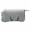 vidaXL Cobertor de Cavalo Cinza Claro 165 cm Fleece polar