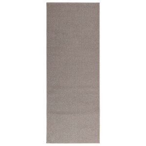 vidaXL Tapete interno LUGO Creme e Taupe 150 x 80 cm Poli&eacute;ster