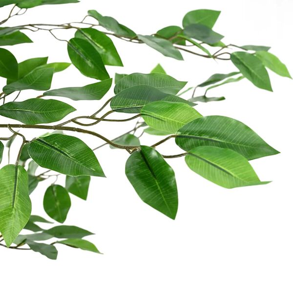 vidaXL Planta de Ficus artificial 2016 folhas 300 cm verde