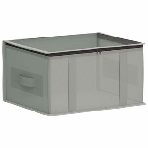 vidaXL Caixa de Armazenamento com Janela Superior Transparente
