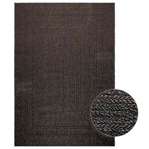 vidaXL Tapete ZIZUR antracite 160x230 cm aspeto juta interior exterior