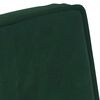 vidaXL Cadeira de relaxamento 64x74x84 cm veludo verde-escuro