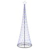 vidaXL &Aacute;rvore de Natal LED Azul 302,5 cm Metal