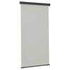 vidaXL Toldo lateral para varanda 125x250 cm cinzento