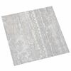 vidaXL Pranchas de Piso Cinza Claro e Branco 5,11 m&sup2; 55 unid. PVC