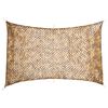 vidaXL Rede de camuflagem com saco de arruma&ccedil;&atilde;o 410x285 cm areia