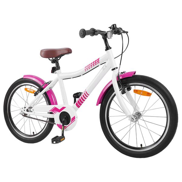 vidaXL Bicicleta Infantil 24 Polegadas para 8-12 anos Rosa
