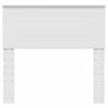 vidaXL Cabeceira Branco 90 cm Madeira processada