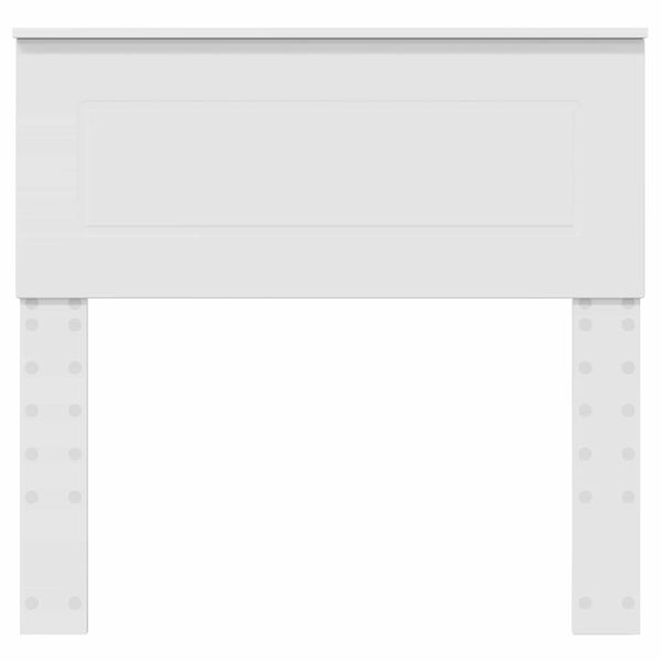 vidaXL Cabeceira Branco 90 cm Madeira processada
