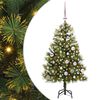 vidaXL &Aacute;rvore de Natal Artificial Articulada com Cones Verde 150 cm