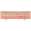 vidaXL Vaso/floreira de jardim 90x40x26,5 cm madeira de douglas maci&ccedil;a