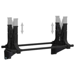vidaXL Apoio de tiro 40x17,5x19 cm Pl&aacute;stico