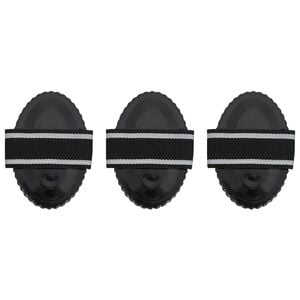 vidaXL Pentes Curry 3 pcs a&ccedil;o preto