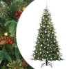 vidaXL &Aacute;rvore de Natal Articulada Artificial Verde 210 cm PE e PVC