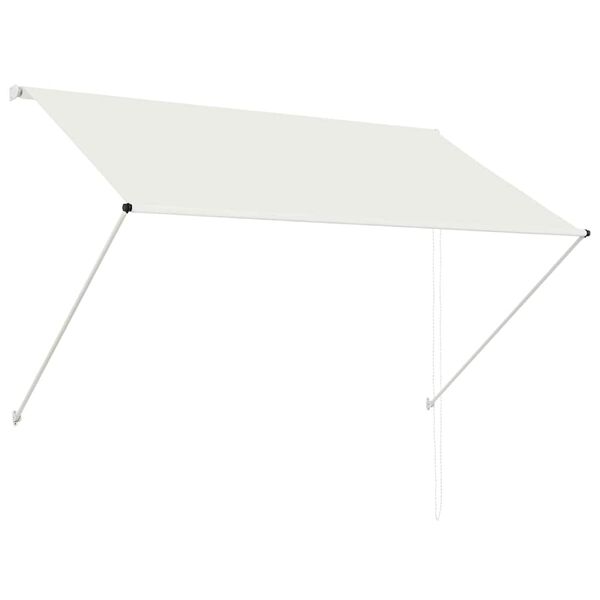 vidaXL Toldo retr&aacute;til 200x150 cm creme