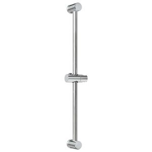 vidaXL Suporte para Cabe&ccedil;a de Chuveiro Cromo 70 cm A&ccedil;o inoxid&aacute;vel