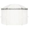 vidaXL Gazebo branco-nata 530 x 350 x 265 cm