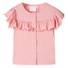 T-shirt de crian&ccedil;a rosa m&eacute;dio 128
