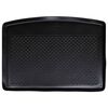 vidaXL Tapete de Porta-Malas Preto Borracha