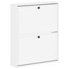 vidaXL Arm&aacute;rio de Sapatos de Parede EDE 71 x 17 x 86 cm Branco