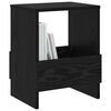 vidaXL Estante de Revistas 2 pcs Carvalho Preto 35 x 30 x 45 cm