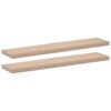 vidaXL Prateleiras flutuantes 2 pcs 110x23,5x4 cm derivados de madeira