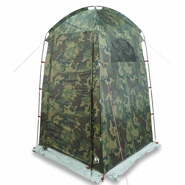 vidaXL Tenda de duche impermeável camuflagem