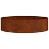 vidaXL Anel de Vaso Castanho 80 x 80 x 20 cm