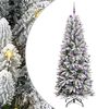 vidaXL &Aacute;rvore de Natal Artificial Branco 240 cm