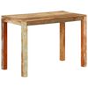 vidaXL Mesa de jantar 110x55x76 cm madeira recuperada maci&ccedil;a