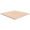 vidaXL Tampo de mesa quadrado 70x70x1,5 cm carvalho maci&ccedil;o n&atilde;o tratado