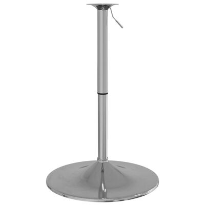 vidaXL Base para mesa de bar 45x90 cm aço cromado