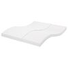 vidaXL Colch&atilde;o de espuma 180x200 cm 7 zonas dureza 20 ILD branco