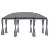 vidaXL Gazebo com cortinas 520x349x255 cm antracite
