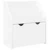 vidaXL Estante Infantil Branco 60 x 29,5 x 69 cm Derivados de Madeira
