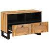 vidaXL Gabinete para TV com gaveta Castanho 70 x 33 x 46 cm