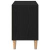 vidaXL Gabinete para TV Carvalho Preto 69,5 x 30 x 50 cm
