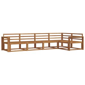vidaXL Conjunto de Sof&aacute;s para Exterior 5 pcs Natural