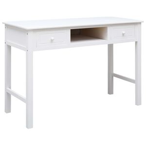vidaXL Secret&aacute;ria 110x45x76 cm madeira branco