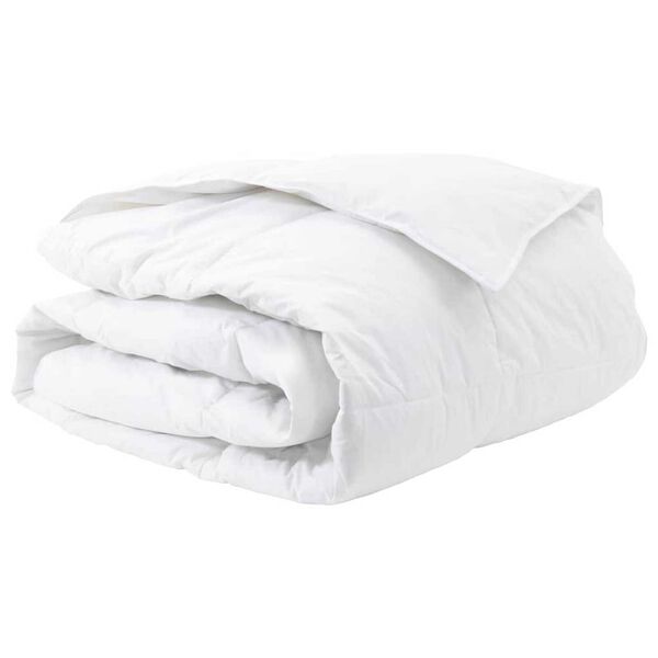 vidaXL Edredom de Inverno Branco 260 x 220 cm Pena